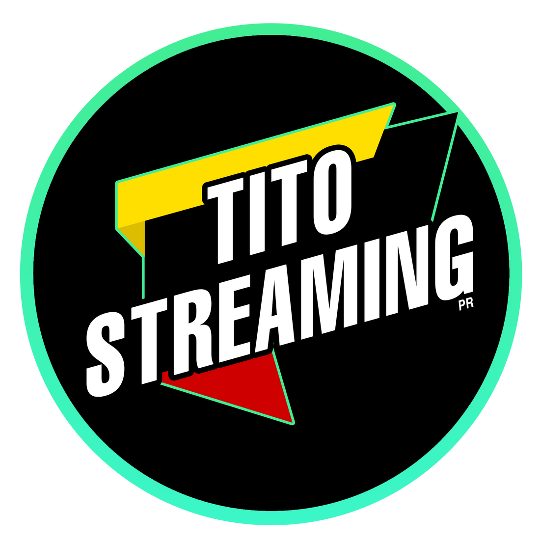 Logo Oficial Tito Streaming PR en PNG